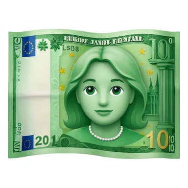 banconota euro sticker