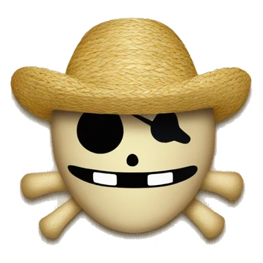 One Piece Straw Hat FLAG LOGO sticker