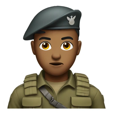 soldier boy from the boys looking angry sticker