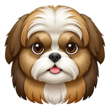 Shih tzu dog sticker