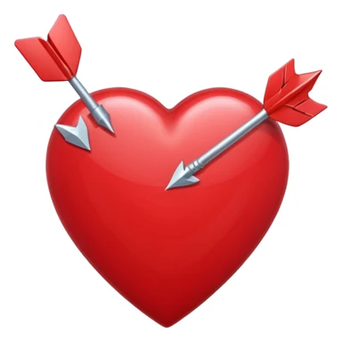 Valentine's Day heart sticker