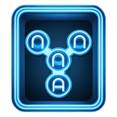  a rectangular neon sign that says RAID sticker