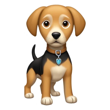 Guatemalan hound dog sticker