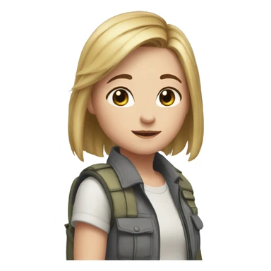 Ellie the last of usLittle bit dezoom sticker