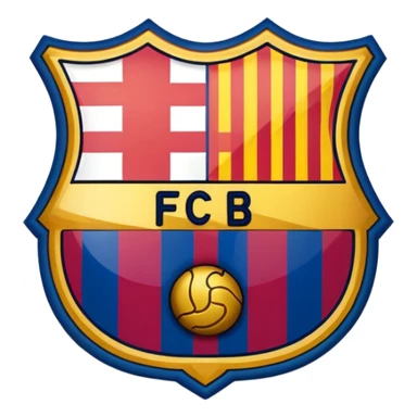 Insta emoji fc barcelona sticker