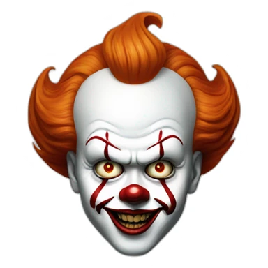Pennywise the clown sticker