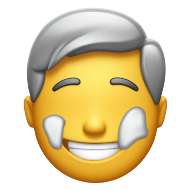 Emoji escupiendo miel agusto sticker