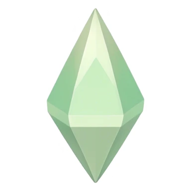  beige pastel plumbob sims  sticker