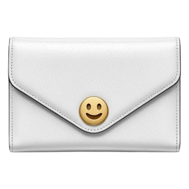 glitter white wallet sticker