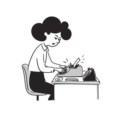 Business secretary is angry sticker