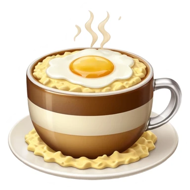 Protein Coffee + Egg Scramble sticker