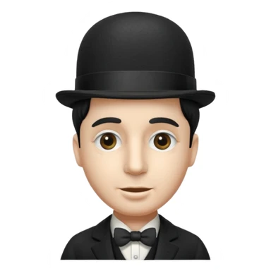 Charlie chaplin sticker