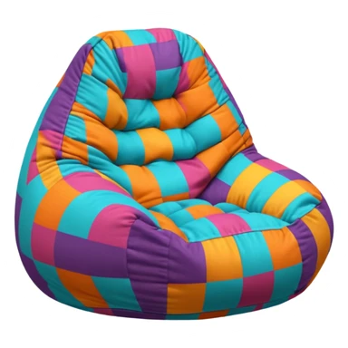 bean bag chair sticker