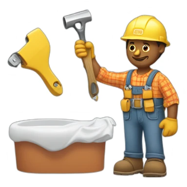 bob the builder fixing his marriage sticker