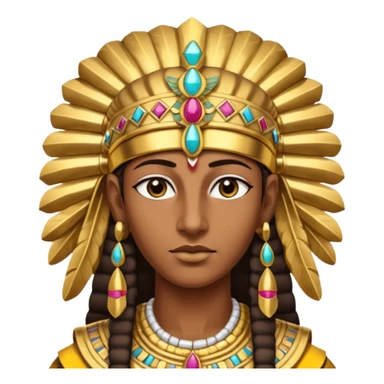 Amun from Egyptian Gods sticker