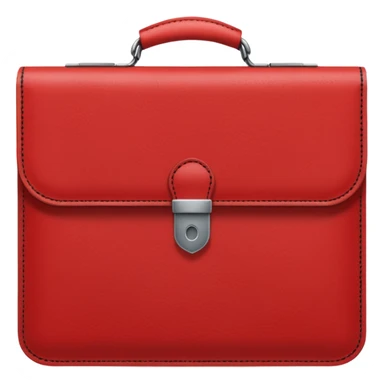 red Portfolio sticker