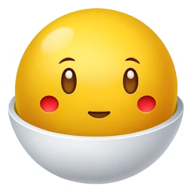 Yellow seasoning ball sticker