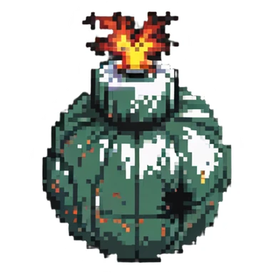 bomb power up without fuse sticker