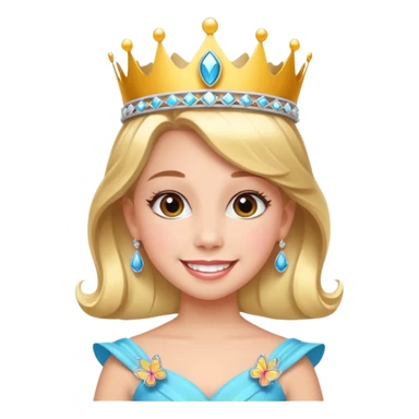 My daughter, the miss  pageant butterfly winner ￼￼ sticker