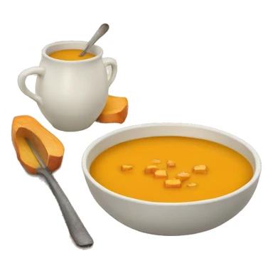butternut squash soup sticker
