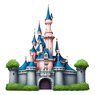 Disneyland paris castle sticker
