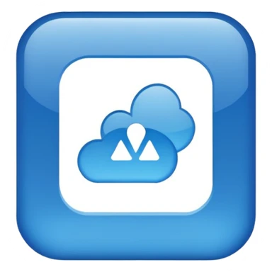 upload data icon for site navigation. sticker