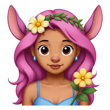 Stich Rosa  sticker