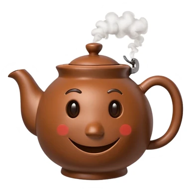talking teapot sticker
