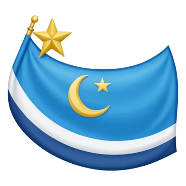 Tatar bayrağı göktürk sticker