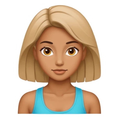 Fit girl body sticker