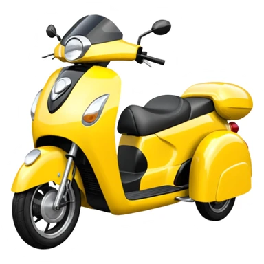 generate an ios genmoji of an indian auto sticker