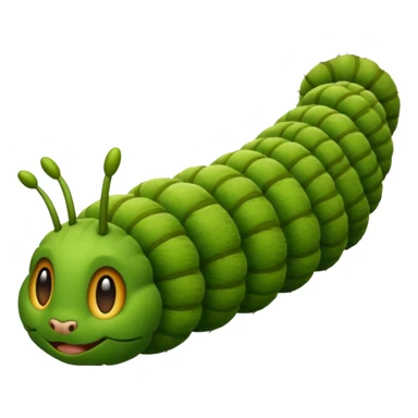 Caterpillar emoji sticker