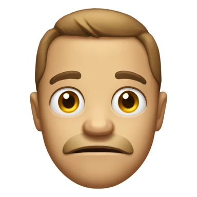 glaring emoji sticker