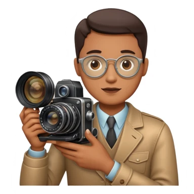 Camera Collector + retro lens sticker