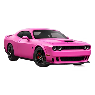 Pink hellcat srt sticker