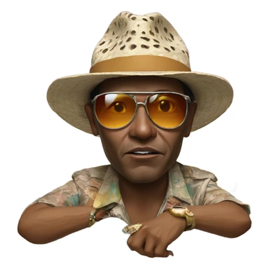 Fear and loathing sticker