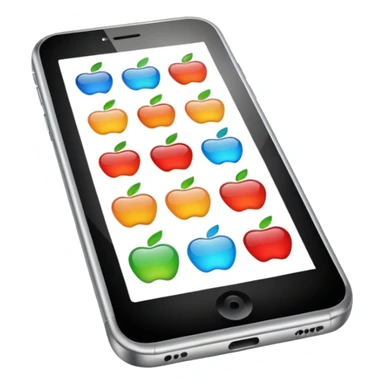Apple phone sticker