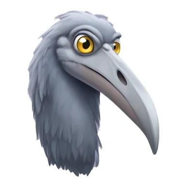 shoebill stork staring sticker
