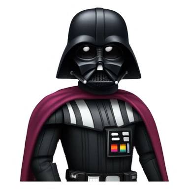 Gay darth vader sticker