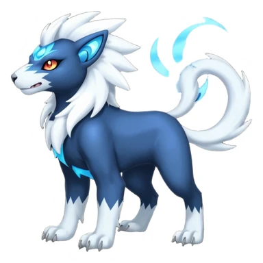 Luxray-Manectric-Absol-fusion, full body sticker