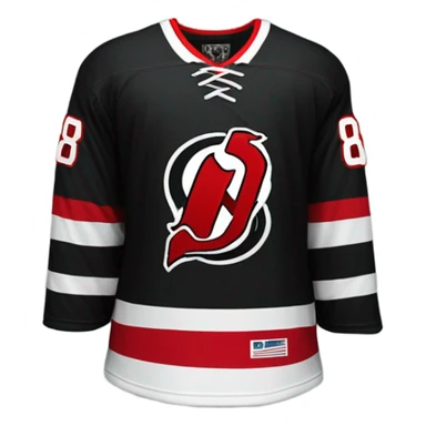 jack hughes hockey jersey 86 new jersey devils  sticker