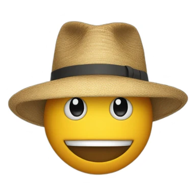 Chat avec un chapeau sticker