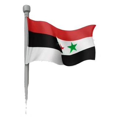 Flag of Free Syria sticker