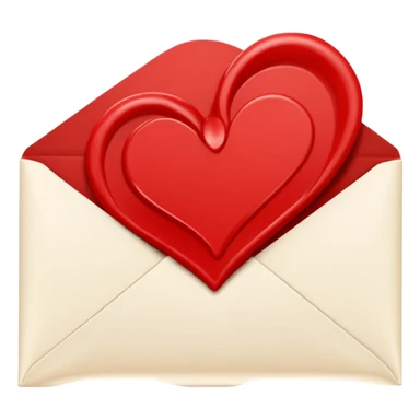 love letter valentines day sticker