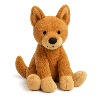 jellycat stuffed plush australian dingo sticker
