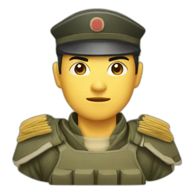 Japonais soldat sticker