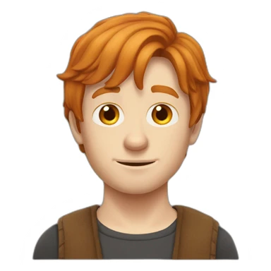 ron weasley from the Harry Potter movies sticker
