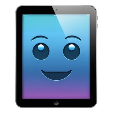 Ipad without a face sticker