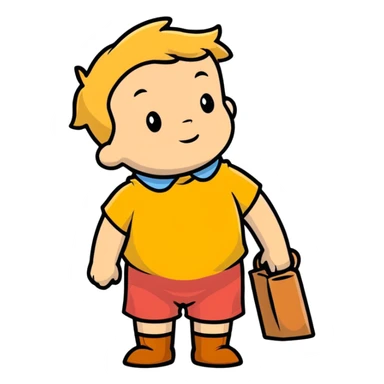 Christopher Robin from Winnie the Pooh sticker