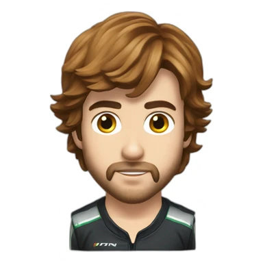 Fernando alonso en aston martin sticker